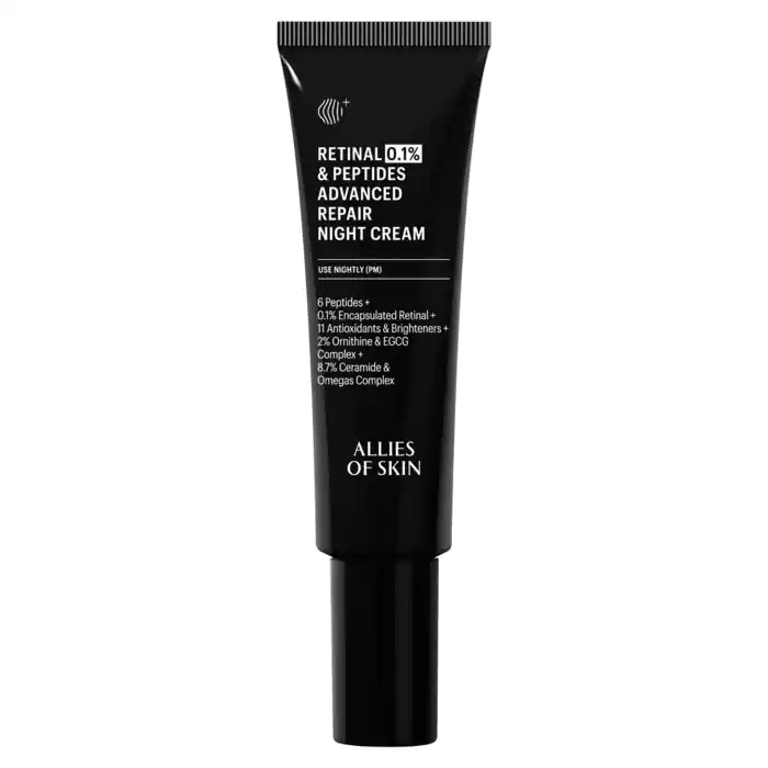 Allies of Skin Retinal 0.1% & Peptides Advanced Repair Night Cream