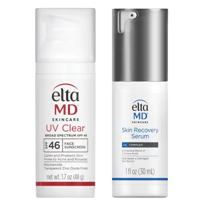 EltaMD Hydrate and Protect Duo (UV Clear + Skin Recovery Serum) $104 Value