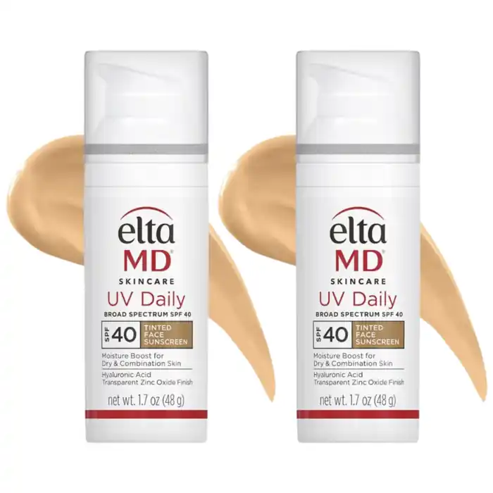 EltaMD UV Daily Broad-Spectrum SPF 40 Tinted Sunscreen DUO ($84 Value)