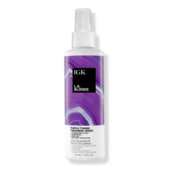 IGK L.A. Blonde Purple Toning Treatment Spray