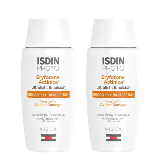 ISDIN Eryfotona Actinica Non-Tinted Broad Spectrum SPF 50+ Duo