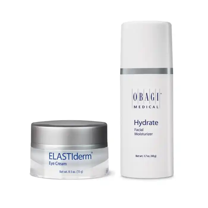 Obagi ELASTIderm Eye Cream & Hydrate Facial Moisturizer Value Set
