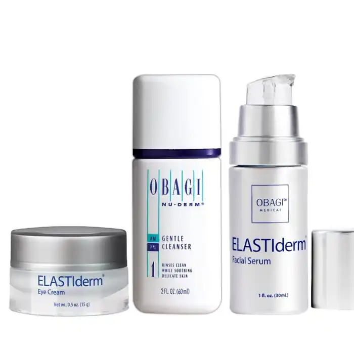 Obagi Elastiderm Power DUO (Elastiderm Facial Serum + Elastiderm Eye Cream + FREE Gentle Cleanser Trial Size) $325 Value