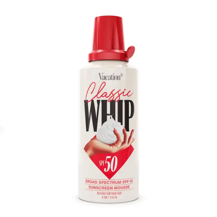 Vacation Classic Whip Broad Spectrum SPF 50 Sunscreen Mousse